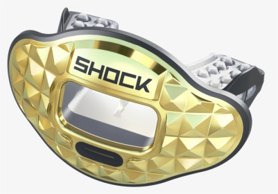 Chrome 3d Pyramid Max Airflow Mouthguard"  Class= - Shock Doctor Mouthguard Chrome, HD Png Download, Free Download