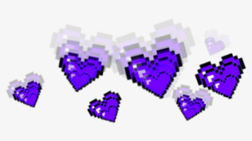 Purple Crown Crowns Tumblr Aesthetic Hearts Heart Png - Red Tumblr Stickers Png, Transparent Png, Free Download