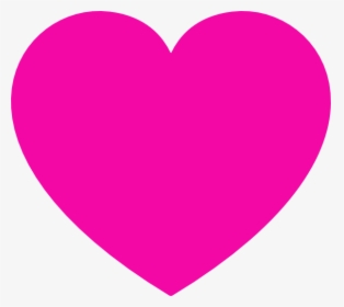 Heart Shape Pink Color, HD Png Download, Free Download