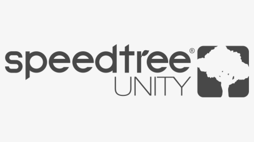 Unity Logo White Png - Speedtree Games Logo, Transparent Png, Free Download