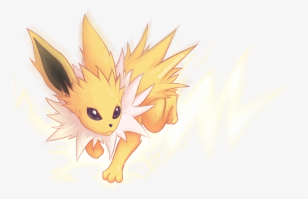 Jolteon Used Thunder Bolt By Auroralion - Jolteon In Battle Fanart, HD Png Download, Free Download
