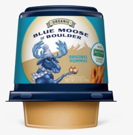 Blue Moose Launches Organic Hummus Snack, HD Png Download, Free Download