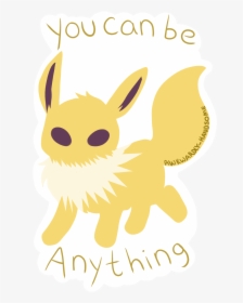 Anything Jolteon - Cartoon, HD Png Download, Free Download
