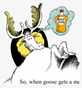 Seuss Wiki - Dr Seuss Moose Juice Goose Juice, HD Png Download, Free Download