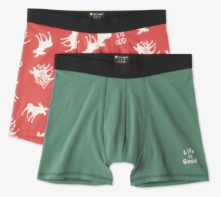 Men"s Moose Boxer Pack Boxer Brief Set - Underpants, HD Png Download, Free Download