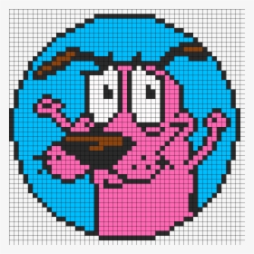Courage The Cowardly Dog Pixel Art, HD Png Download, Free Download