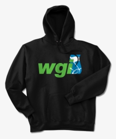 Wgi Black Hoodie - Hoodie, HD Png Download, Free Download