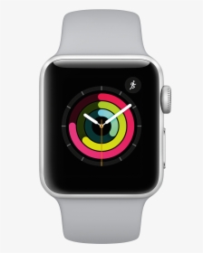 Apple Watch Series 3 38mm White, HD Png Download, Free Download