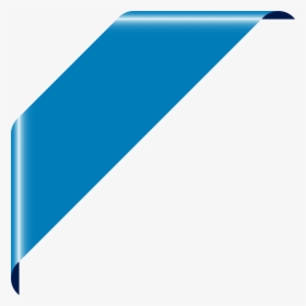 Blue Corner Banner Png, Transparent Png, Free Download