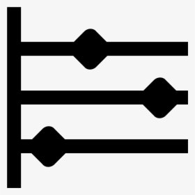The Timeline Icon Is Comprised Of Four Lines And Three - Timeline Icon White, HD Png Download, Free Download