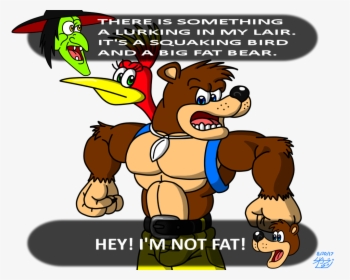Do I Look Fat - Fat Banjo And Kazooie, HD Png Download, Free Download