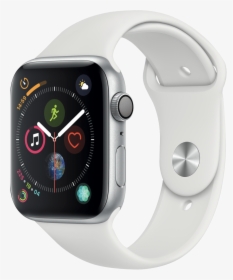 Silver Apple Watch Series 4, HD Png Download, Free Download