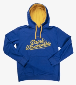 Drink Wisconsinbly Baseball Blue Hoodie - Miller Park, HD Png Download, Free Download