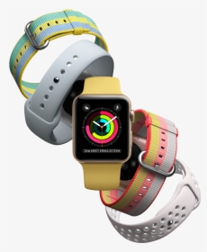 Get $70 Off Apple Watch Series 2 At Best Buy In Time - Colored Apple Watch Bands, HD Png Download, Free Download