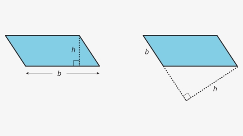 Transparent Parallelogram Png - Parallelogram With Triangles On Top, Png Download, Free Download
