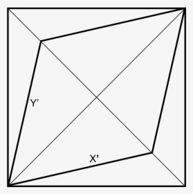 Unit Square And Parallelogram - Triangle, HD Png Download, Free Download