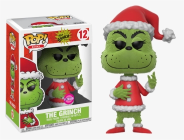 Funko Pop Grinch Flocked, HD Png Download, Free Download
