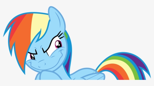 Vector - Rainbow Dash Grinch Face, HD Png Download, Free Download