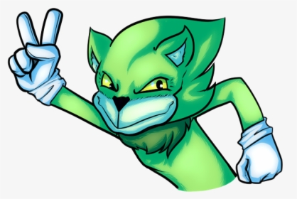 Grinch Sonic - Cartoon, HD Png Download, Free Download
