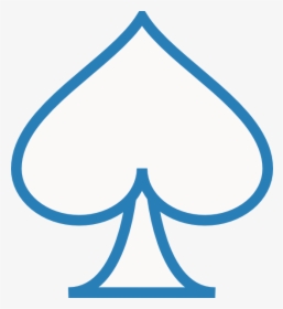 Blue Spade Svg Clip Arts - Illustration, HD Png Download, Free Download