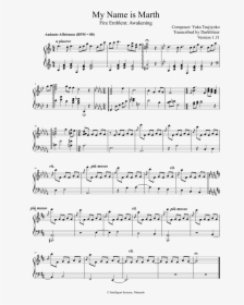 Partitura The Last Of Us Piano, HD Png Download, Free Download