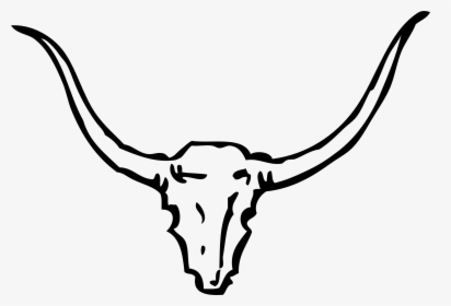 Bull Horns Clipart Black And White, HD Png Download, Free Download