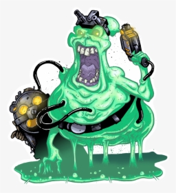 Ghost Sticker Matt Harding Ghostbusters - Slimer, HD Png Download, Free Download