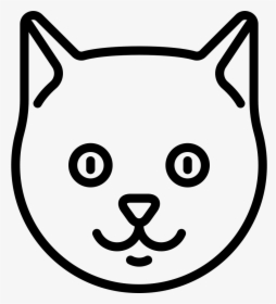 Cat Head - Cat Face Logo Png, Transparent Png, Free Download