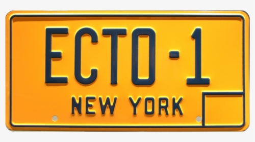 Ecto 1 Plate, HD Png Download, Free Download