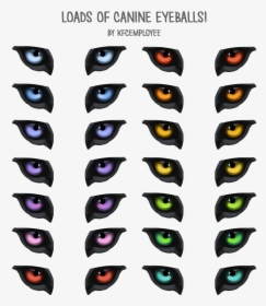 Free Canine Or Wolf Eyes Png And Psd - Wolf Eye Clipart, Transparent Png, Free Download
