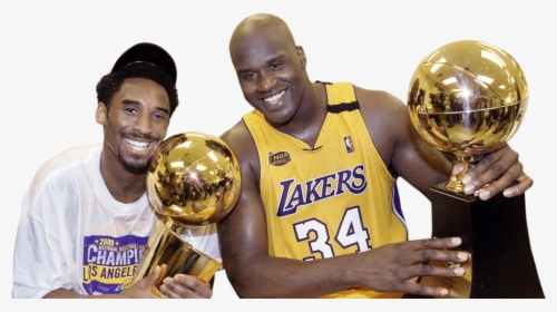 Transparent Shaquille O"neal Lakers Png - Shaq And Kobe Championship, Png Download, Free Download