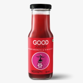 Pomegranate & Hibiscus Nectar - Bottle, HD Png Download, Free Download