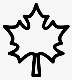 Maple Leaf Leaves Autumn Dry Tree Comments - Maple Leaf Icon Png, Transparent Png, Free Download