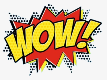 Word Expression Effect Comic - Wow Comic Book Png, Transparent Png, Free Download
