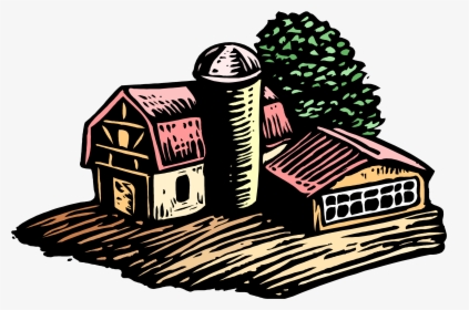 Farm Landscape , Transparent Cartoons - Farm Landscape, HD Png Download, Free Download