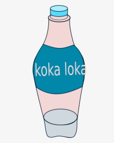 Blue Coke Clip Arts - Plastic Bottle, HD Png Download, Free Download