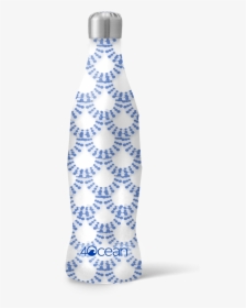 Escamas Coke Bottle 4ocean Logo - Water Bottle, HD Png Download, Free Download