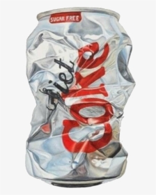 Crushed Coke Can Png, Transparent Png, Free Download