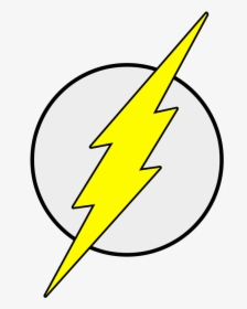 The Flash Logo Clipart , Png Download - Drawing, Transparent Png, Free Download