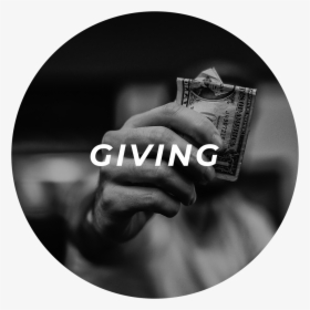 Giving - Money Dark, HD Png Download, Free Download