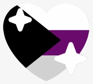 Demisexual Sparkle Heart Discord Emoji - Discord Pride Heart Emojis, HD Png Download, Free Download
