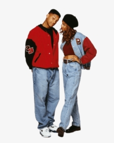 Will Smith And Tyra Banks Prince Of Bel Air - Fresh Prince Of Bel Air Png, Transparent Png, Free Download