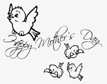 Hope Your Day Is Happy - Easy Bird Coloring Pages, HD Png Download, Free Download