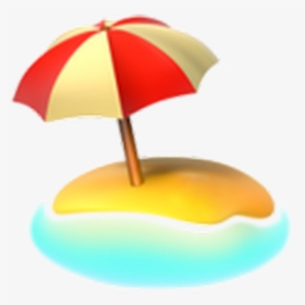 Beach Emoji Png, Transparent Png, Free Download