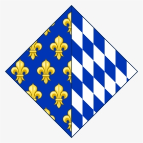 Coa Of Isabeau Of Bavaria - Shield Of Bavaria, HD Png Download, Free Download