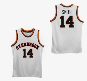 Will Smith 14 Overbrook Panthers Basketball Jersey - Sports Jersey, HD Png Download, Free Download