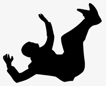 Portable Network Graphics Clip Art Scalable Vector - Person Falling Silhouette, HD Png Download, Free Download