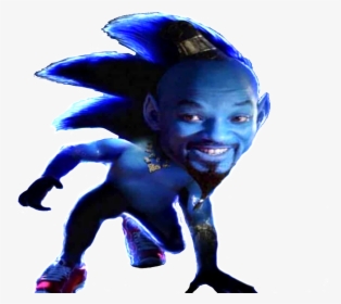 Sticker Other Will Smith Sonic Kekeh - Cartoon, HD Png Download - kindpng