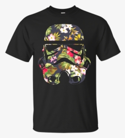 Star Wars Stormtrooper Flower Shirt, Hoodie Tank - Tropical Stormtrooper, HD Png Download, Free Download
