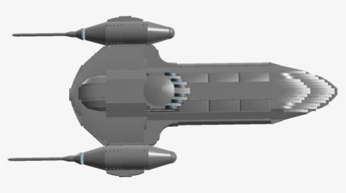 Naboo Royal Starship 04 - Star Wars Ship Top View, HD Png Download, Free Download